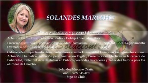 Solandes marcano Avisos gratis en Chile en Providencia |  Clases presenciales de actuación para interesados en artes escenicas, Clases presenciales de actuación