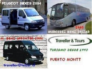 TRAVEL & TOUR Avisos gratis en Chile en Puerto Montt |  TRANSFER AEROPUERTO,ARRIENDO, TURISMO , EMPRESAS, DELEGACIONES EN PUERTO MONTT