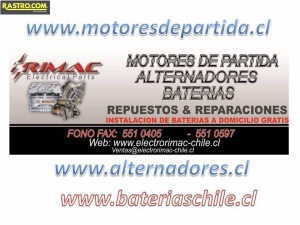 BATERIAS CHILE Avisos gratis en Chile en La Reina |  BATERIAS AUTOS, ROGELIO UGARTE N� 1159, SANTIAGO CENTRO