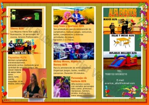 Alfa Eventos Cumplea&ntilde;os Avisos gratis en Chile en Las Condes |  Animaciones Payasitas Pintacaritas Magos Titeres Lazy Town 7698152, Monitores Barney Minnie Mickey Castillos Toboaganes Mesas y Sillas.