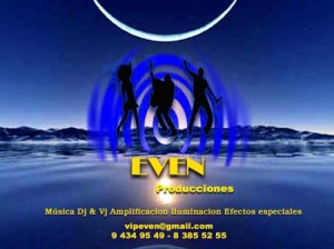 EVEN PRODUCCIONES Avisos gratis en Chile en Las Condes |  PRODUCCION DE EVENTOS, AMPLIFICACION, ILUMINACION, FIESTAS, CUMPLEA&Ntilde;OS, MATRIMONIOS
