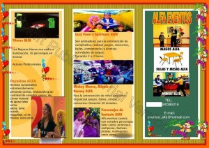 Alfa Eventos Cumplea&ntilde;os Avisos gratis en Chile en La Florida |  Animaciones Cumplea&ntilde;os Payasitas Funcion Titeres Show Magos Lazy 2261874, Fiestas Barney Minnie Mickey Monitoras Castillos Toboganes Mesas y Sillas.