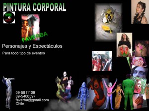 fabian Avisos gratis en Chile en Las Condes |  modelos cuerpo pintado , estatuas viviente, anfitriones, modelos publicitarias, di&ntilde;e&ntilde;o personajes