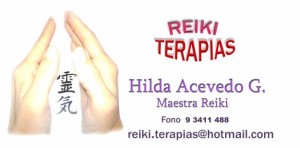 Hilda Acevedo Avisos gratis en Chile en San Felipe |  REIKI EN SAN FELIPE LOS ANDES, TERAPIAS DE REIKI