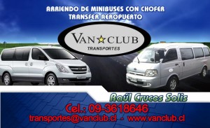 VAN CLUB TRANSPORTES Avisos gratis en Chile en Concepci&oacute;n |  VAN,MINIBUSES,AUTOS CON CONDUCTOR, VAN CLUB TRANSPORTES