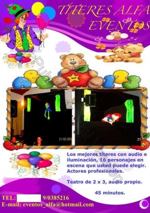Alfa Eventos Cumplea&ntilde;os Avisos gratis en Chile en Las Condes |  Cumplea&ntilde;os Infantiles Payasitas Funcion Titeres Show Magos Lazy  2261874, Fiestas Infantiles Bsrney Minnie Mickey Monitoras Inflables Mesas y Sillas.