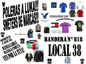 Johanna Avisos gratis en Chile en Estaci&oacute;n Central |  POLERAS Y SWETERS DESDE LUKA!!!, ENTRE $1.000 Y $3.000