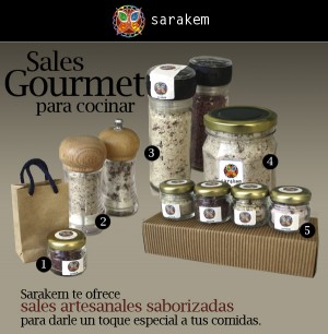 SARAKEM Avisos gratis en Chile en Pe&ntilde;alol&eacute;n |  SARAKEM VENDE SALES GOURMET, distintas clases de sales gourmet para cocinar
