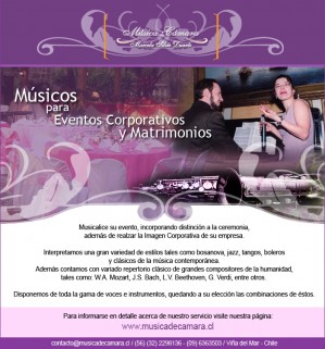 Marcela Silva Duarte Avisos gratis en Chile en Quillota |  Soprano + cuarteto de cuerdas para eventos religiosos, Todas las voces l&iacute;ricas e instrumentos