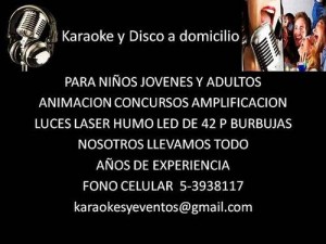 karaokesyevento Anuncios gratis en Santiago |  disco peques amplificacion karaokes dj , Arriendo Karaoke y Disco a domicilio