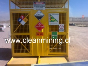 CLEAN MINING Avisos gratis en Chile en Sierra Gorda |  JAULA ALMACENAMIENTO SUSTANCIAS PELIGROSAS, RESIDUOS PELIGROSOS.
