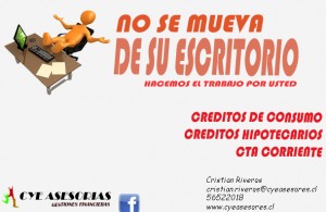 cristian riveros Avisos gratis en Chile en Santiago |  Creditos de consumo para no bancarizados o sin registros, Creditos de consumo gestion rapidas y seguras