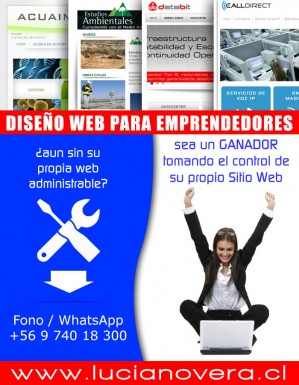 LucianoVera.cl Avisos gratis en Chile en Valpara&iacute;so |  Genere confianza, tenga su propio sitio web, Desde $120.000 dise&ntilde;o profesional garantizado