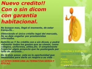claudia Avisos gratis en Chile en La Cisterna |  Protestos? morosidades?deudas castigadas leaseback es la solucion, La mejor alternativa para usted