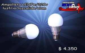 RENTAGAME CHILE Avisos gratis en Chile en La Cisterna |  Ampolletaled7w 220vluzfria luzcalida alum precio: $ 4.350, Iluminacion led