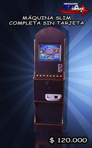 RENTAGAME CHILE Avisos gratis en Chile en Santiago |  M&aacute;quina slim completa sin tarjeta/precio oferta: $120.000, Rentagame: maquinas de juego:  accesorios,repuestos, servicio tecnico