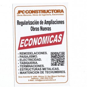 JPC constructora Avisos gratis en Chile en San Miguel |  Construcci&oacute;n y remodelaci&oacute;n de casas, oficinas, departamentos, No pague de mas 