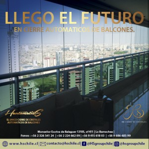 HS CHILE  Anuncios gratis en Santiago |  Cierre de balcones, terrazas y espacios abiertos, Cierre de terrazas, balcones y ambientes externos