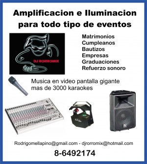 rodrigo Avisos gratis en Chile en Quinta Normal |  Dj ,VJ, KARAOKE. MUSICA, AUDIO E ILUMINACION PARA TODO TIPO DE EVENTOS, Fiestas en General  ,Musica en pantalla Gigante con los Videos 