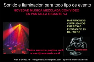  Avisos gratis en Chile en La Florida |  Musica Pantalla Gigante con Videos en vivo y mas de 3000 Karaokes , Para to, Matrimonios, Fiestas de graduaci&oacute;n, Eventos Empresas, Cumplea&ntilde;os......